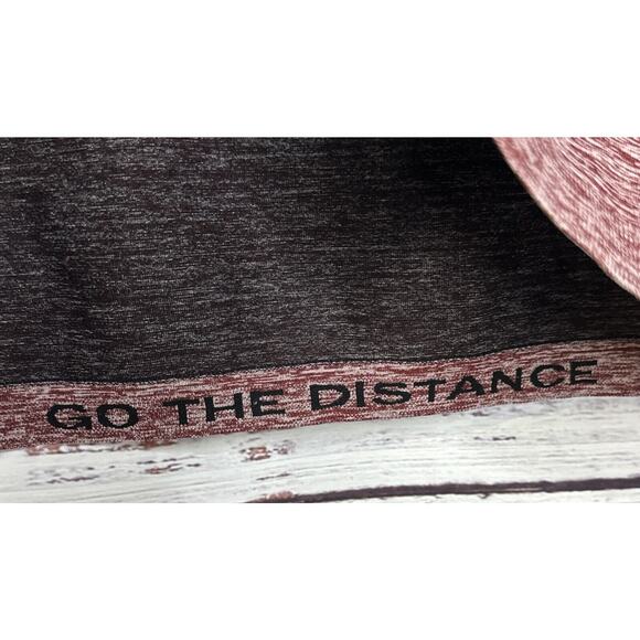 Fila Sport Mens Running Fitted 1/4 Zip Burgundy Lightweight Pull Over Medium - Picture 3 of 4